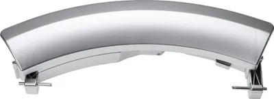 Produktbild von vhbw Türgriff kompatibel mit Siemens Siwamat XL 1450 WXL1450NL, WXL1450 Waschmaschine Kunststoff Silber