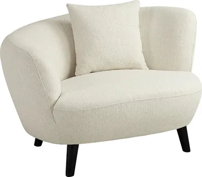 Produktbild von ATLANTIC home collection XL Sessel OLIVIA, Loveseat, BxTxH: 116 cm x 90 cm 76 cm,Creme