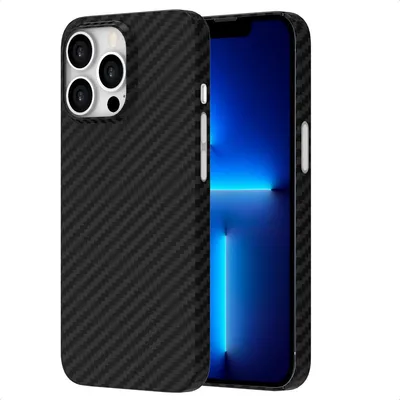 Zdjęcie produktu dla Accezz MagSafe Kevlar® Backcover dla Apple iPhone 13 Pro Max - czarny