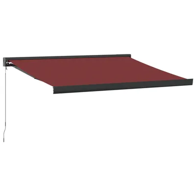 Produktbild von Markise Manuell Weinrot 300x250 cm