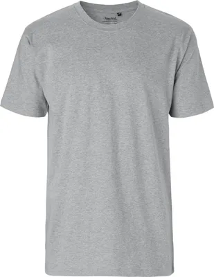Produktbild von Neutral O60001 | Herren Classic T-Shirt / 100% Fairtrade Baumwolle - Farbe: Sports Grey - Größe: L