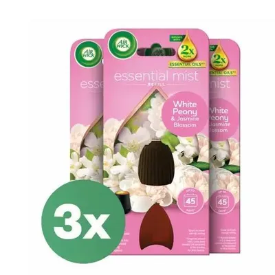 Obrázok produktu pre Knôtová náplň do aróma difuzéra - vôňa bielej pivonky a jazmínu 3x20ml