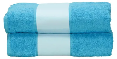 Produktbild von ARTG - Badetuch "Subli-Me" LT2253 (Einheitsgröße) (Aquablau)