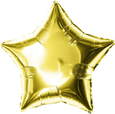 Produktbild von Oblique Unique Folien Luftballon Stern Form Geburtstag Silvester Party JGA Hochzeit - gold