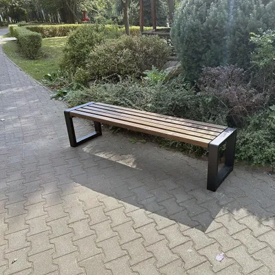 Produktbild von Grande Ohne Rückenlehne Teak 200 cm