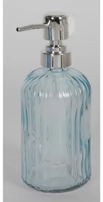 Image de 32 distributeurs de savon en verre 400ml à remplir réutilisables 8x19cm