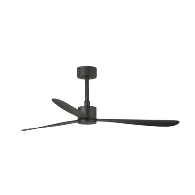 Produktbild von Energiespar Deckenventilator mit Fernbedienung Amelia Schwarz 132 cm