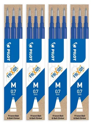 Productafbeelding van Frixion BLS-FR7 rollerball vulling 0,7 mm blauw set - Set van 3