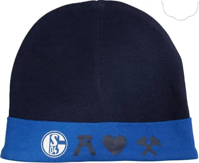 Produktbild von FC Schalke 04 S04 Mütze Baby Logos navy
