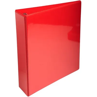 Immagine prodotto di Segnalibro Exacompta, 4 anelli a forma di D, 50 mm, formato DIN A4, colore rosso, materiale: polipropilene (PP), spessore 2,8 mm