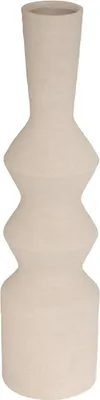 Produktbild von Vase ezia creme 15x15x60 cm  - Atmosphera créateur d'intérieur