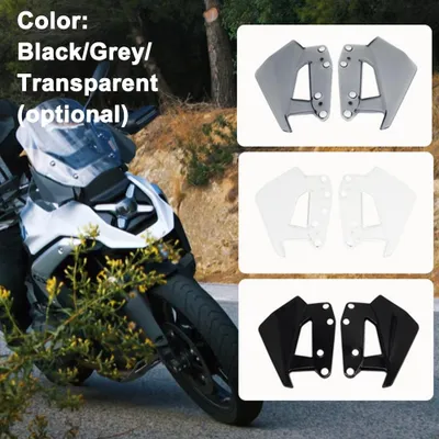 Immagine prodotto di Moto Deflettore d'aria Parabrezza Carenatura Ali laterali Accessori parabrezza Compatibile con R1300GS 2024-