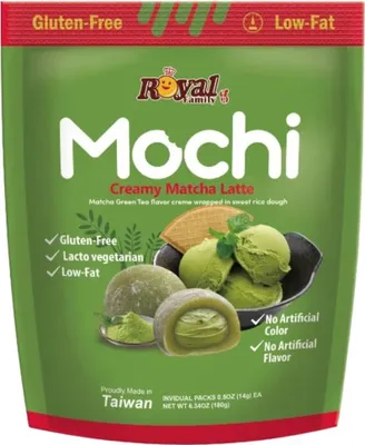 Produktbild von Royal Family Mochi Creamy Matcha Latte 180g