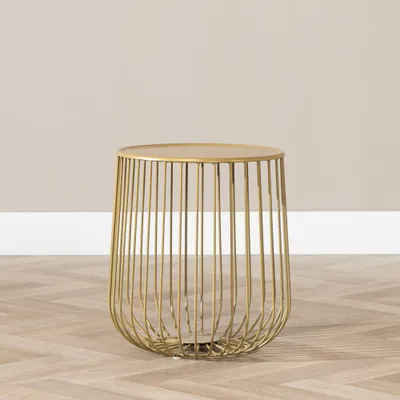 Produktbild von Bronx71 Beistelltisch Tygo Metall Gold