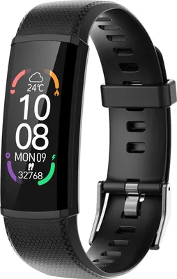 Produktbild von Fitnessuhr Herren, Smartwatch Damen mit Benachrichtigung, Schrittzähler, Herzfrequenz- und Blutdruckmessung,Schlafmonitor,Sportmonitor für Android iOS