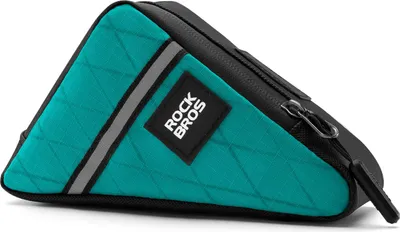 Produktbild von ROCKBROS Fahrradtasche kleine Werkzeugtasche Rahmentasche Tragbarkeit für Brompton 0,3L Blau