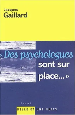 Image de Des psychologues sont sur place
