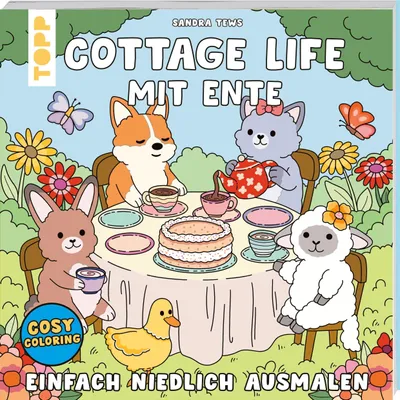 Produktbild von Cosy Coloring - Cottage Life mit Ente