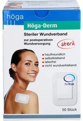 Produktbild von Hoega-Derm steriles Pflaster 100mmx70mm, 50 St PFL