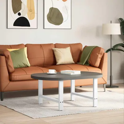 Obrázok produktu pre vidaXL Nohy konferenčného stolíka biele 2 ks 70x(42-43) cm oceľ