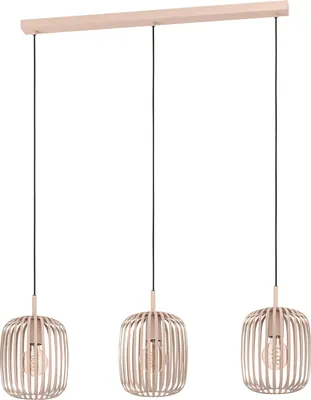 Image de Eglo 900497 ROMAZZINA E27 triple suspension 900x200mm sable