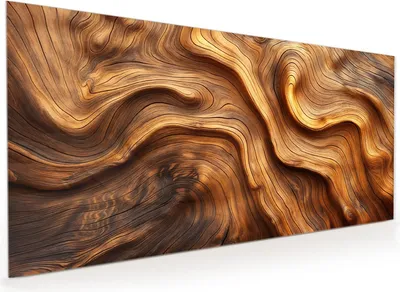 Produktbild von Küchenrückwand Spritzschutz Glas mit Motiv Holzstruktur 40 x 40 cm