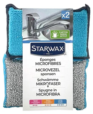 Productafbeelding van Microvezelspongsen, 2 stuks - Starwax