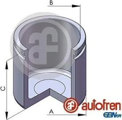 Produktbild von AUTOFREN SEINSA D02558 Kolben, Bremssattel x