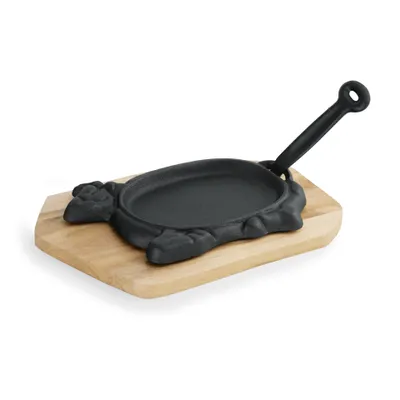 Immagine prodotto di Padella in ghisa per carne 19x13cm (dimensioni in cm)