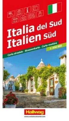 Obrázek produktu pro Hallwag Silniční mapa Itálie jih 1:650.000