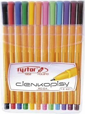 Zdjęcie produktu dla Cienkopis Rc-04 Mix 12Sz. 2404