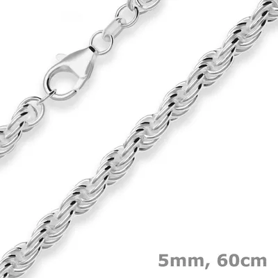 5mm-Kordelkette-massiv-aus-925-Silber-60cm