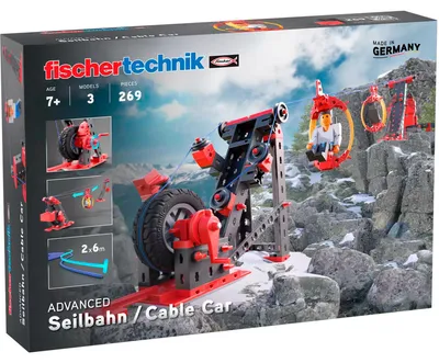 Produktbild von fischertechnik Advanced Seilbahn, Konstruktionsspielzeug