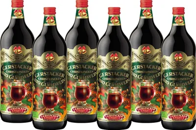 Produktbild von Gerstacker Chritskindles  Glühwein (6 x 1 l)