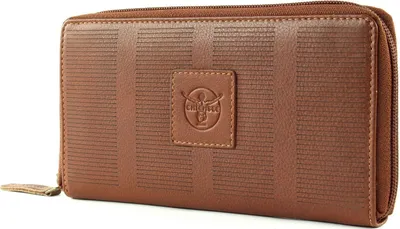 Productafbeelding van CHIEMSEE portemonnee Haiti Zip Around Wallet Cognac bruine