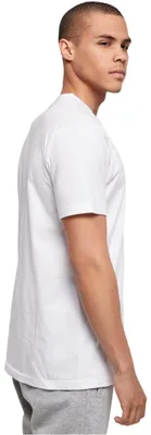 Image de Build Your Brand Basic BB010 | Basic Round Neck T-Shirt XS à 5XL - Couleur : Blanc - Taille : XS