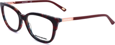 Imagen del producto de Gafas de sol Skechers SE2173 068, color rojo, modelo para mujer, con dimensiones 53/16/140