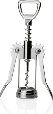 Produktbild von WAS 1002193 Küchenhelfer Hebelkorkenzieher - 17 cm, Messing verchromt