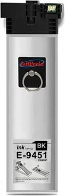Produktbild von JetWorld Schwarz Epson T9451 Tintenpatrone C13T945140 Ersatz