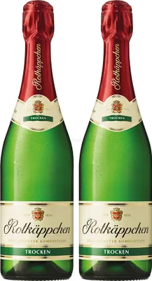 Produktbild von Rotkäppchen Sekt - 2er Set Tradition Trocken 0,75L (11% Vol)- [Enthält Sulfite]