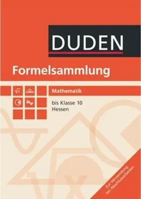 Produktbild von Formelsammlung Mathematik 7.-10. Schuljahr Hessen