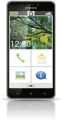 Obrázek produktu pro Emporia SMART.2, 12,7 cm (5"), 2 GB, 16 GB, 8 MP, Android 6.0, Černá, Modrá