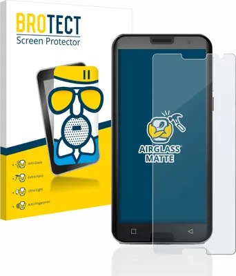 Produktbild von BROTECT Entspiegelungs Schutzglas für Emporia Smart 5 Schutzfolie Panzer Folie Glas Display Schutz matt