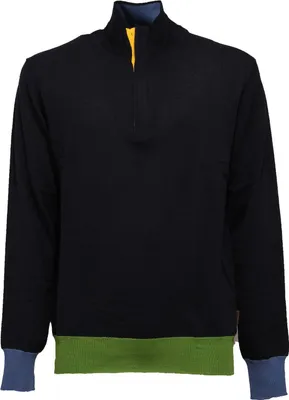 Produktbild von 0298AA maglione uomo BEVERLY HILLS POLO CLUB blau mix Wollpullover Mann