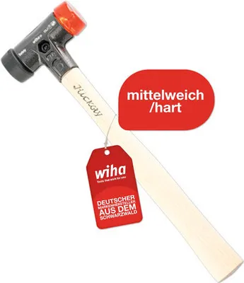 Immagine prodotto di Wiha 26611 Wiha Safety 26611 Schonhammer 306,0 g Kopf: Gummi