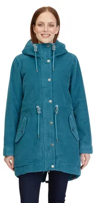 Produktbild von Ragwear Canny Corduroy - Damen Jacke, Größe:L, Farbe:ocean green