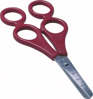 Produktbild von Therapeutenschere 17cm rot Packung mit 12 Stück
