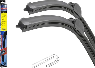 Image de Stěrače FLAT SET (HOOK) 580+450mm