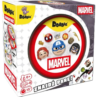 Zdjęcie produktu dla Gra Karciana Dobble Marvel Emoji