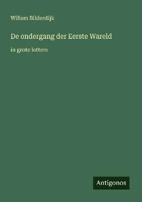 Produktbild von Der Untergang der Ersten Welt